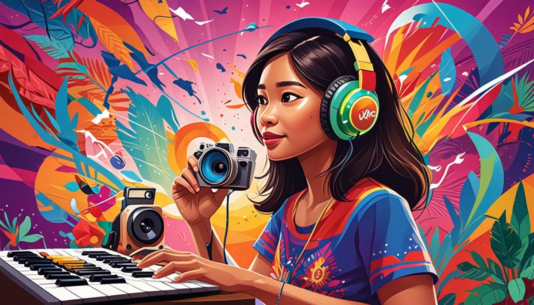 The integration of video and audio in the content strategy to reach the Filipino audience