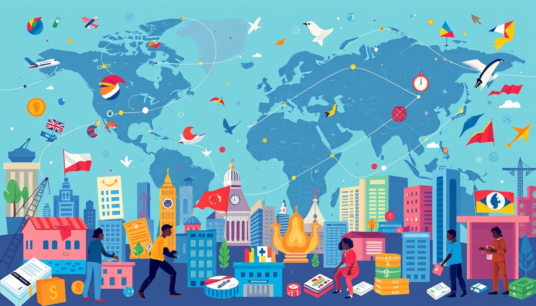 The Role of the Global Internet in Connecting Communities during Humanitarian Crises