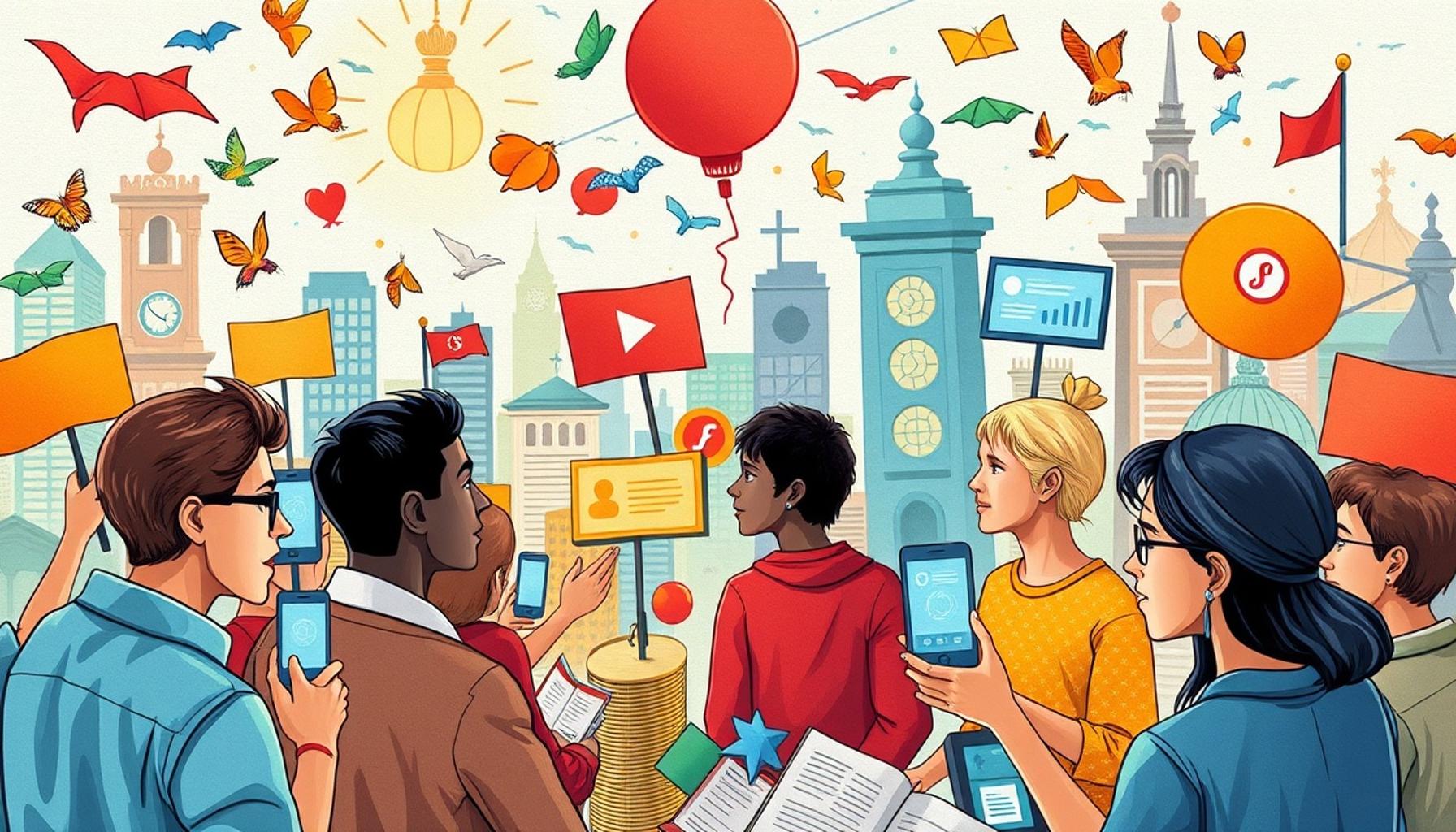 The Role of Social Media in Shaping Public Opinion Across Various Cultures Around the World