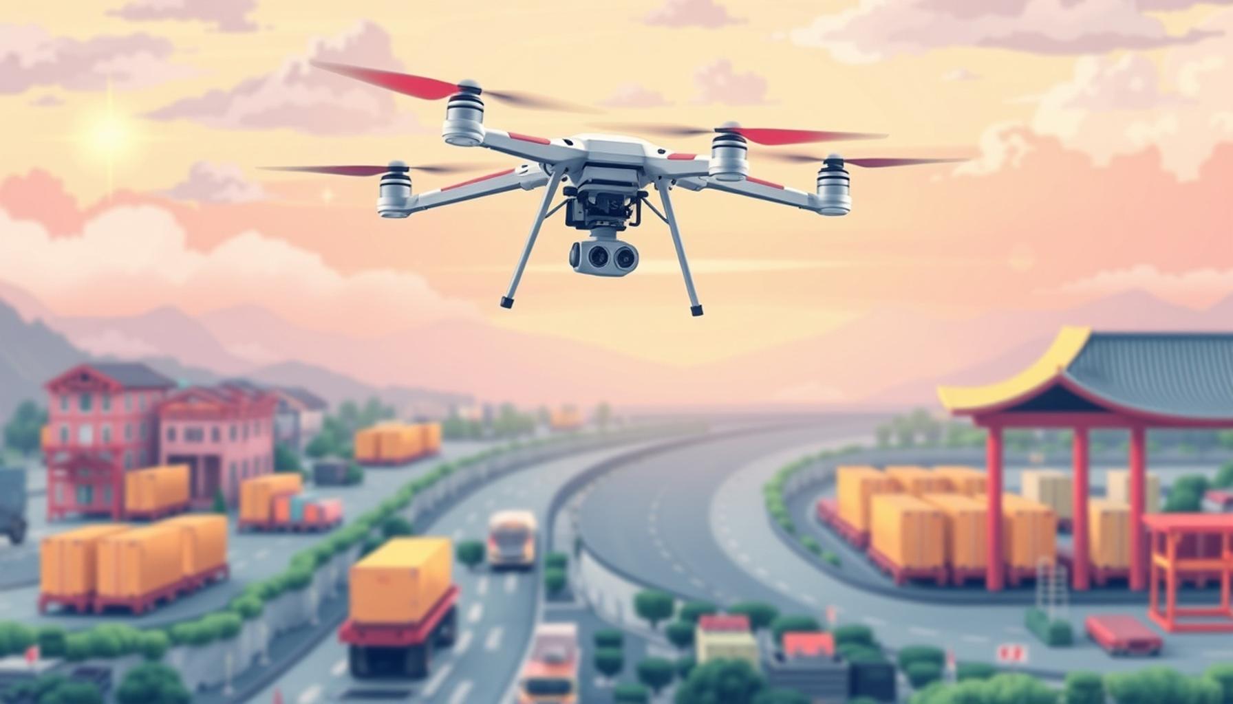 物流におけるイノベーション：日本のサプライチェーンにおけるドローンとロボティクスの活用